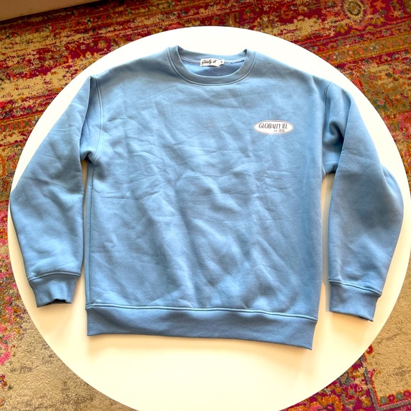 Globally Ill Baby Blue Sweatshirt - Picture 1 of 5